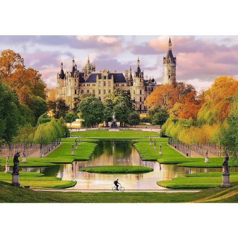 Puzzle 1000 elementów Premium Zamek w Schwerinie Niemcy Trefl