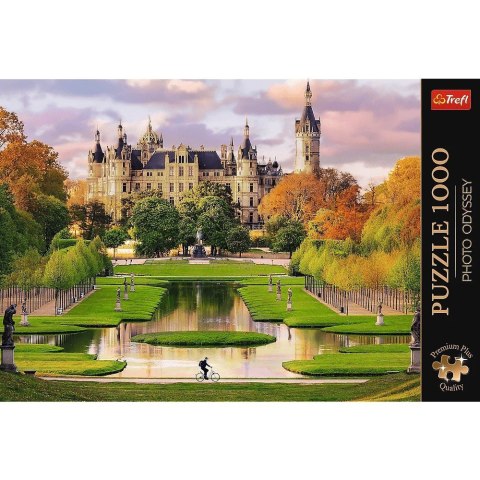 Puzzle 1000 elementów Premium Zamek w Schwerinie Niemcy Trefl