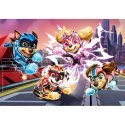 Puzzle 2x60 elementów Super Kolor Psi Patrol The Mighty Movie Clementoni