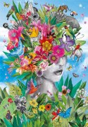 Puzzle 500 elementów High Quality Head in the Jungle Clementoni