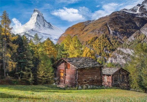 Puzzle 500 elementów High Quality Uroczy Matterhorn Clementoni