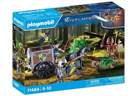 Zestaw figurek Novelmore 71484 Napad na wóz transportowy Playmobil
