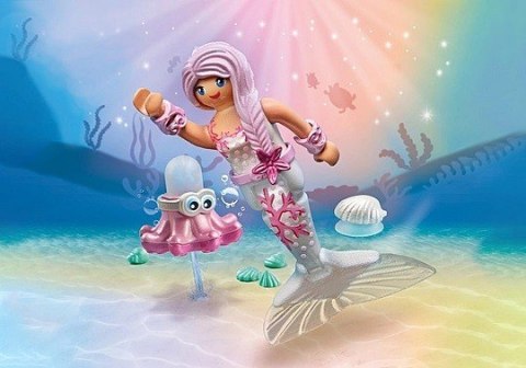 Zestaw figurek Special Plus 71477 Syrenka z ośmiornicą pryskającą wodą Playmobil