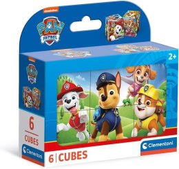 Klocki obrazkowe 6 elementów Paw Patrol Clementoni
