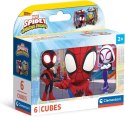 Klocki obrazkowe 6 elementów Spidey i super-kumple Clementoni