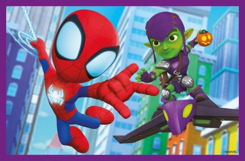 Klocki obrazkowe 6 elementów Spidey i super-kumple Clementoni