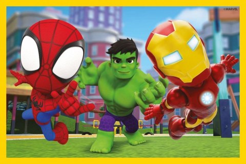 Klocki obrazkowe 6 elementów Spidey i super-kumple Clementoni