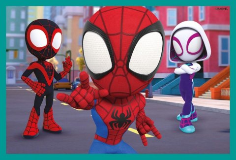 Klocki obrazkowe 6 elementów Spidey i super-kumple Clementoni