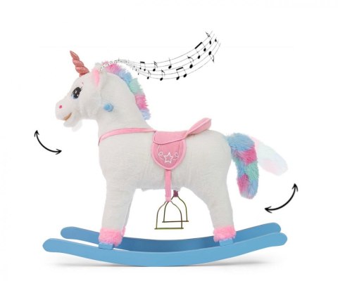 Koń na biegunach Łatek Unicorn Milly Mally