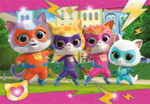 Puzzle 2x20 elementów Super Kolor SuperKitties Clementoni