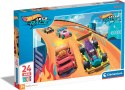 Puzzle 24 elementy Maxi Super Kolor Hot Wheels Clementoni
