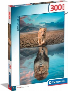 Puzzle 300 elementów Autorefleksja Clementoni