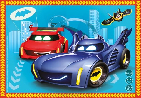 Puzzle 4w1 Super Kolor Batwheels Clementoni