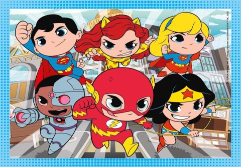 Puzzle 4w1 Super Kolor DC Super Friends Clementoni