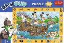 Puzzle 100 elementów Obserwacyjne Spy Guy Statek Piracki Trefl