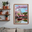 Puzzle 1000 elementów High Quality Himeji Castle In Spring Clementoni