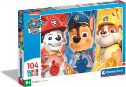 Puzzle 104 elementy 104 elementy Super Kolor Clementoni