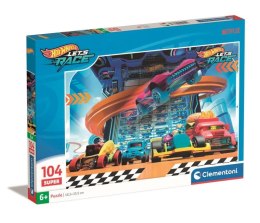 Puzzle 104 elementy Hot Wheels Super Kolor Clementoni