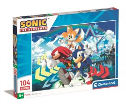 Puzzle 104 elementy Sonic Clementoni