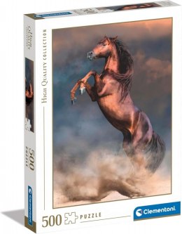 Puzzle 500 elementów High Quality Dziki Czerwony Ogier Clementoni