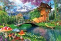 Puzzle 500 elementów High Quality The Old Shoe House Clementoni
