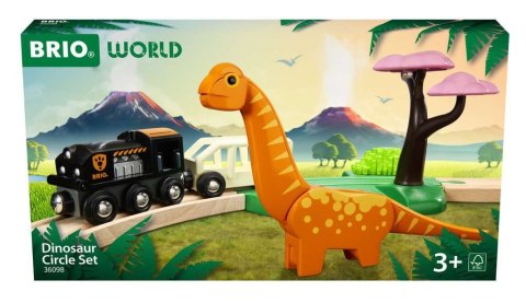 Kolejka Zestaw Dino podstawowy Brio