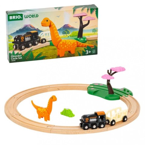 Kolejka Zestaw Dino podstawowy Brio