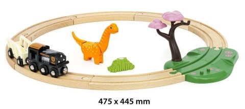 Kolejka Zestaw Dino podstawowy Brio