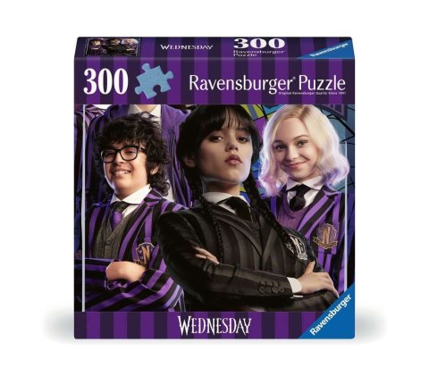 Puzzle 300 elementów Wednesday Ravensburger Polska