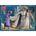 Puzzle 4w1 Marzenia się spełniają Disney Trefl