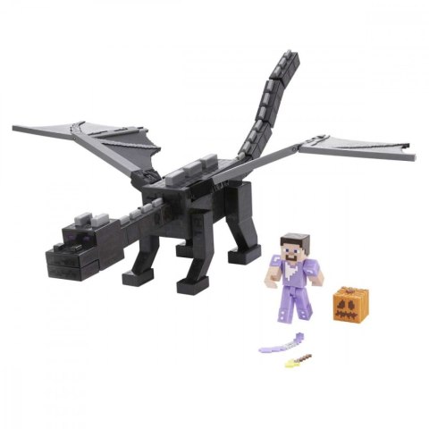 Zestaw figurek Minecraft Potężny Smok Kresu z dźwiękami Mattel