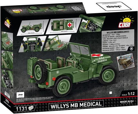 Klocki Willys MB Medical Cobi Klocki