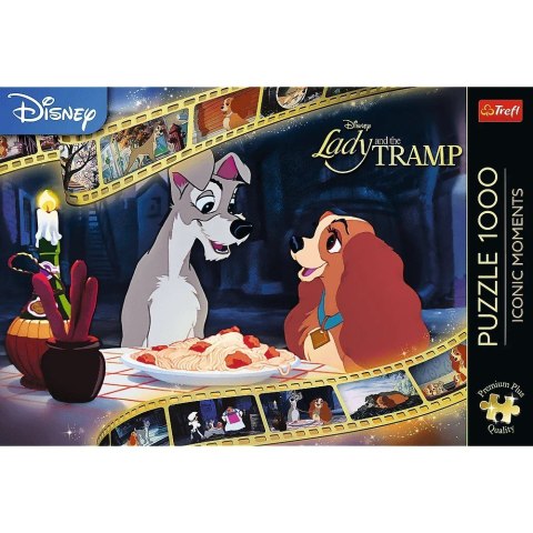 Puzzle 1000 elementów Premium Plus Zakochany Kundel Trefl
