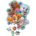 Puzzle drewniane 50 elementów Psi Patrol Wesoła gromadka piesków Trefl