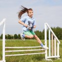 Koń na kiju Hobby Horse HOPPIHORSE A4 szary, maść siwa Tootiny