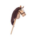Koń na kiju Hobby Horse HOPPIHORSE A4 beżowy, maść bułana Tootiny