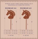 Koń na kiju Hobby Horse HOPPIHORSE A4 beżowy, maść bułana Tootiny