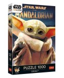 Puzzle 1000 elementów Premium Plus Quality Grogu Mandalorian Trefl