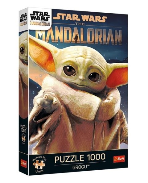 Puzzle 1000 elementów Premium Plus Quality Grogu Mandalorian Trefl