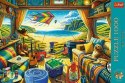 Puzzle 1000 elementów Premium Plus Quality Kamperem w podróży Trefl