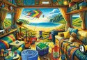 Puzzle 1000 elementów Premium Plus Quality Kamperem w podróży Trefl