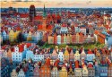 Puzzle 1000 elementów Premium Plus Quality Widok na Gdańsk, Polska Trefl