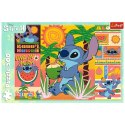 Puzzle 500 elementów Wakacje ze Stichem Lilo i Stitch Trefl