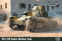Model plastikowy M11/39 Italian Medium Tank 1/72 Ibg