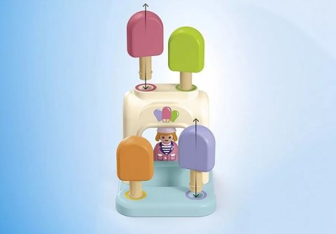 Zestaw z figurkami Junior 71703 Wieża przygód i budka z lodami Playmobil