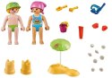 Zestaw z figurkami Special Plus 71581 Dzieci i zamek z piasku Playmobil