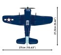 Klocki Grumman F6F Hellcat 235 klocków Cobi Klocki