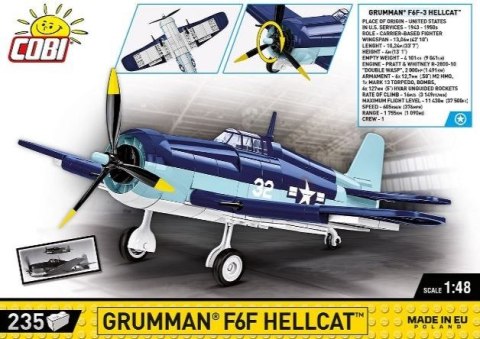 Klocki Grumman F6F Hellcat 235 klocków Cobi Klocki