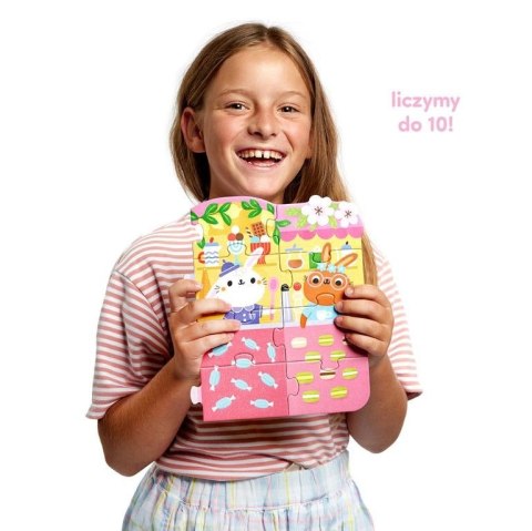 Puzzle Cyfry Króliczki CzuCzu