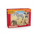 Zestaw 4 figurek Wild Life Zwierzęta Afryki Schleich